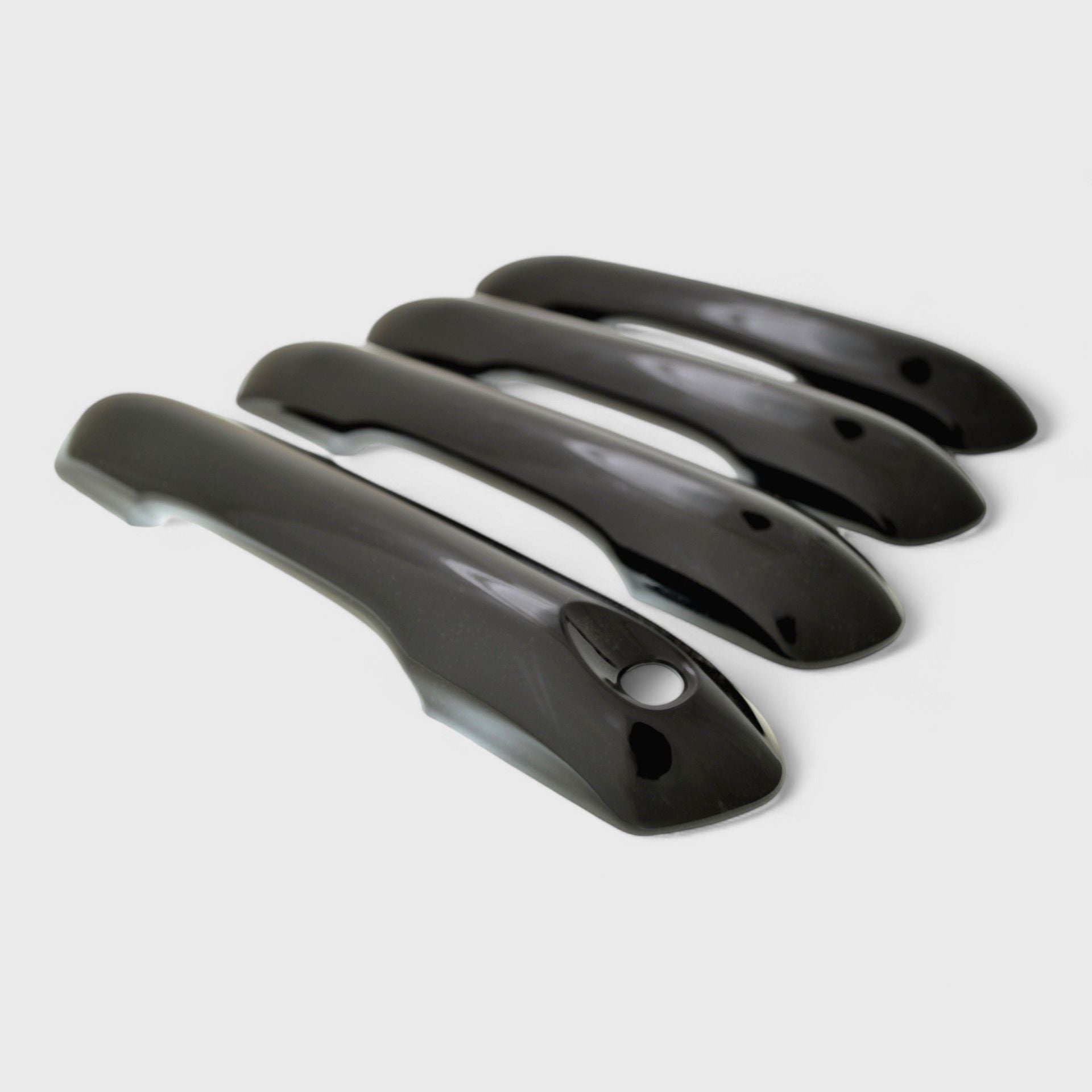 Gloss Black Chrome Delete Door Handle Cover with Keyless Sensors - DH6309BLK - Perfect for Car Customization & Vehicle Protection