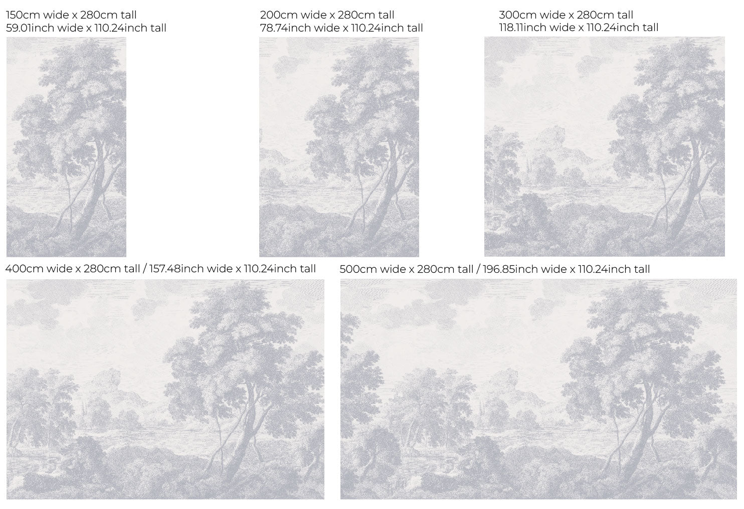 Premium Landscape Wallpaper with Engraved Design - Nature-Inspired Home Decor for Living Room & Bedroom