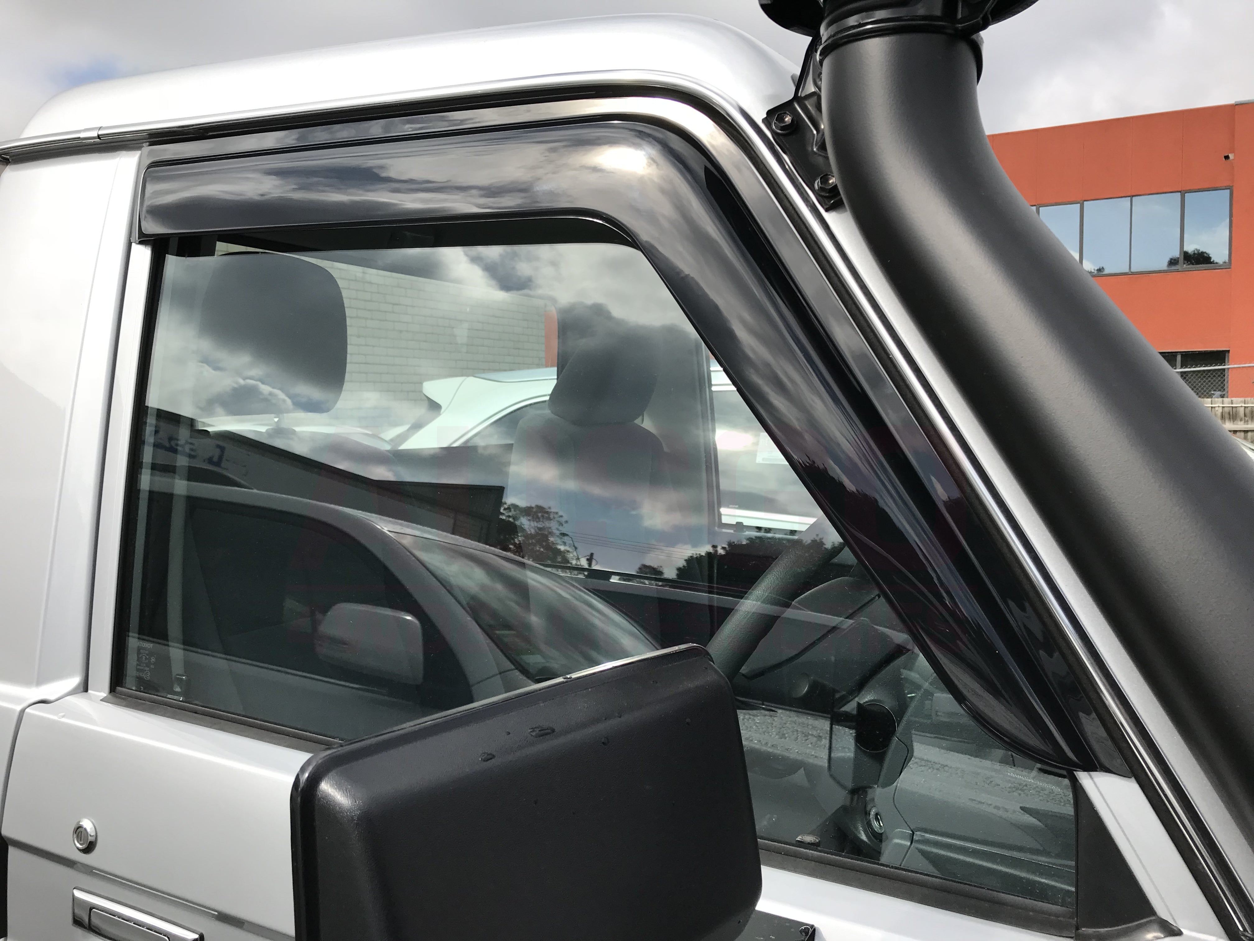 Premium Weather Shields for Toyota Land Cruiser 70 76 78 79 Series - Durable Rain Guards & Window Deflectors - Perfect for Off-Roading, Camping & All-Weather Protection