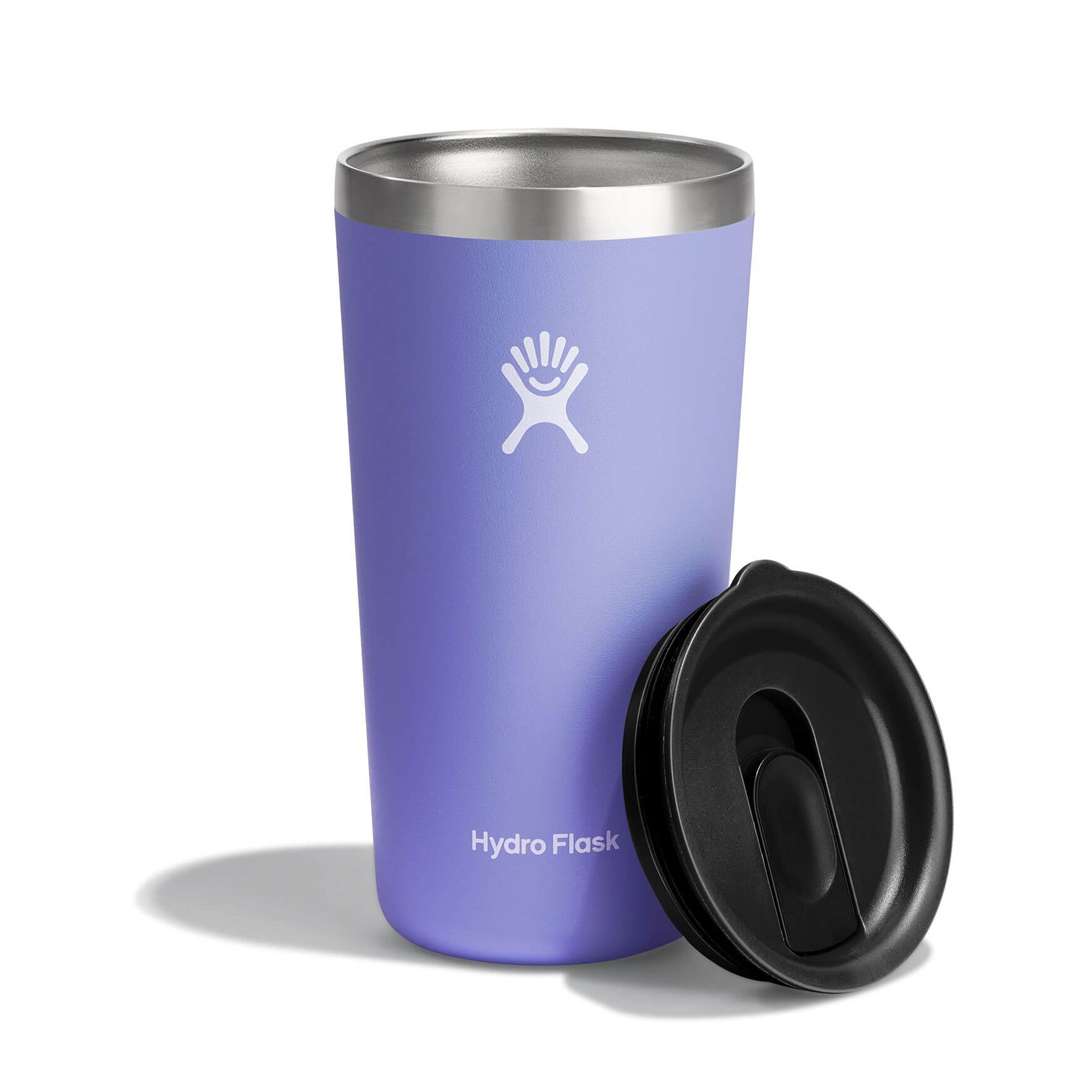 20 oz Stainless Steel Insulated Tumbler Cup - Double Wall Vacuum Insulation, Leak Proof Lid, Perfect for Hot & Cold Drinks - Ideal for Coffee, Tea, Water, Smoothies at Home, Office, Gym or Travel
