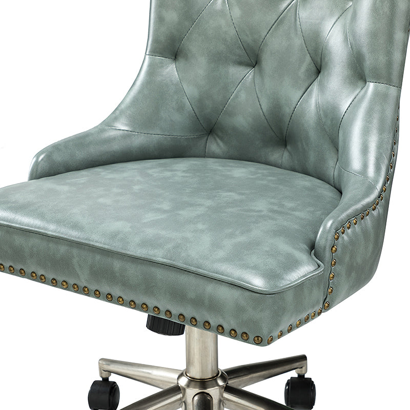 Euander Vegan Leather Office Chair - Ergonomic Desk Chair for Home & Work - Comfortable & Durable for Long Hours Sitting