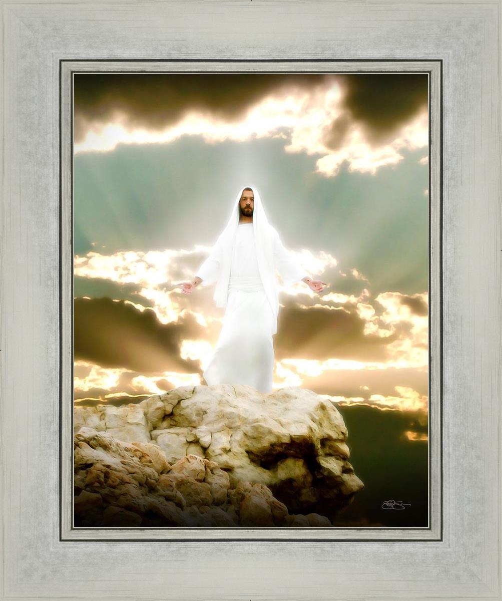 Behold My Beloved Son - Inspirational Christian Wall Art for Home & Church Decor | Perfect for Living Room, Bedroom & Gift Giving