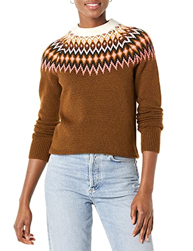 Medium Brown Fair Isle