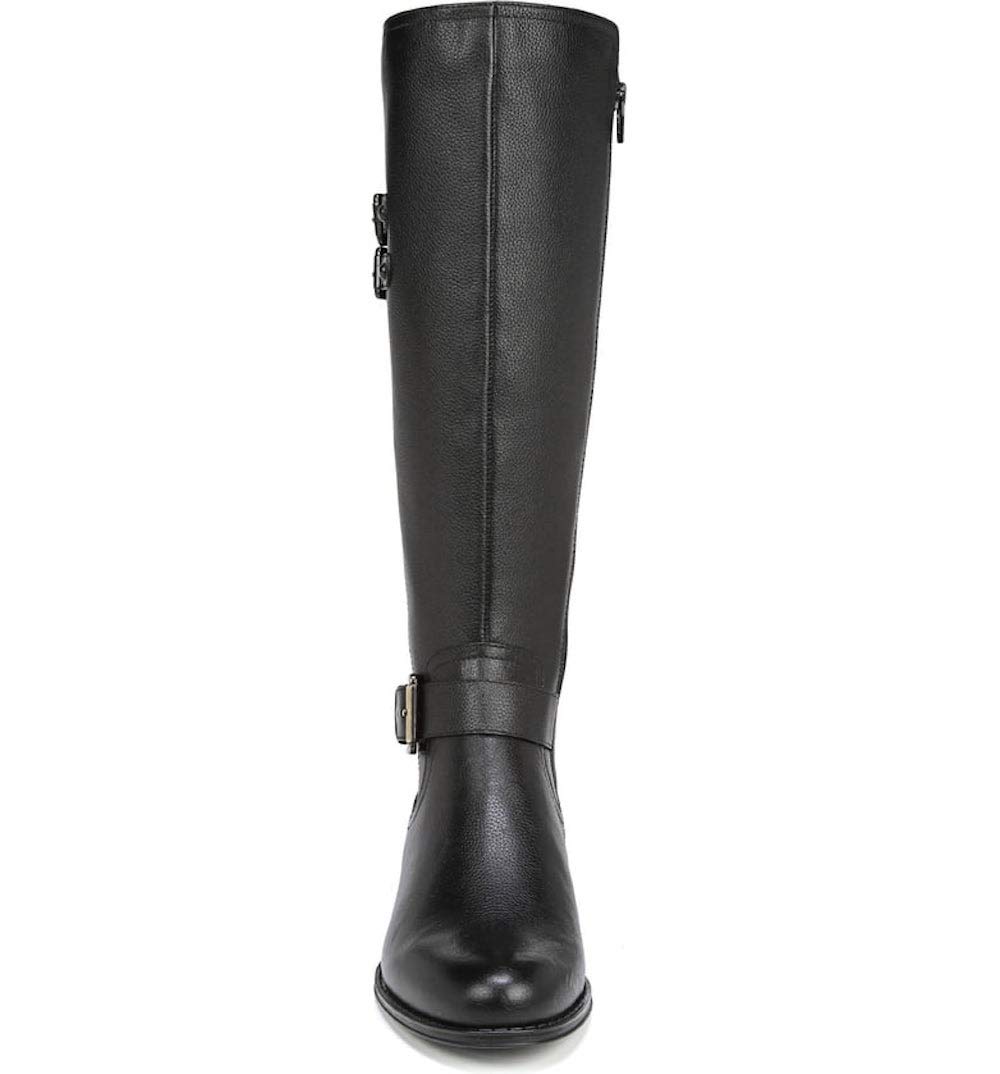 Naturalizer Women's Jessie Knee High Buckle Detail Riding Boot - Stylish & Comfortable Winter Boots for Women - Perfect for Horseback Riding, Outdoor Activities & Casual Wear