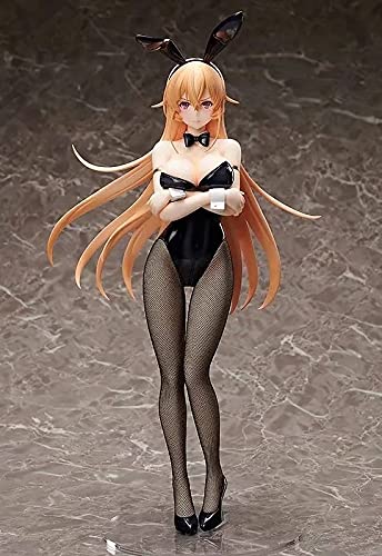 Lyutong Food Wars! Nakiri Erina 1/6 Scale Anime PVC Action Figure - Bunny Girl Dress Up Collectible - Anime Character Statue for Desktop Decoration | Perfect Gift for Otaku & Anime Fans | Ideal for Display, Cosplay Inspiration & Anime Themed Rooms