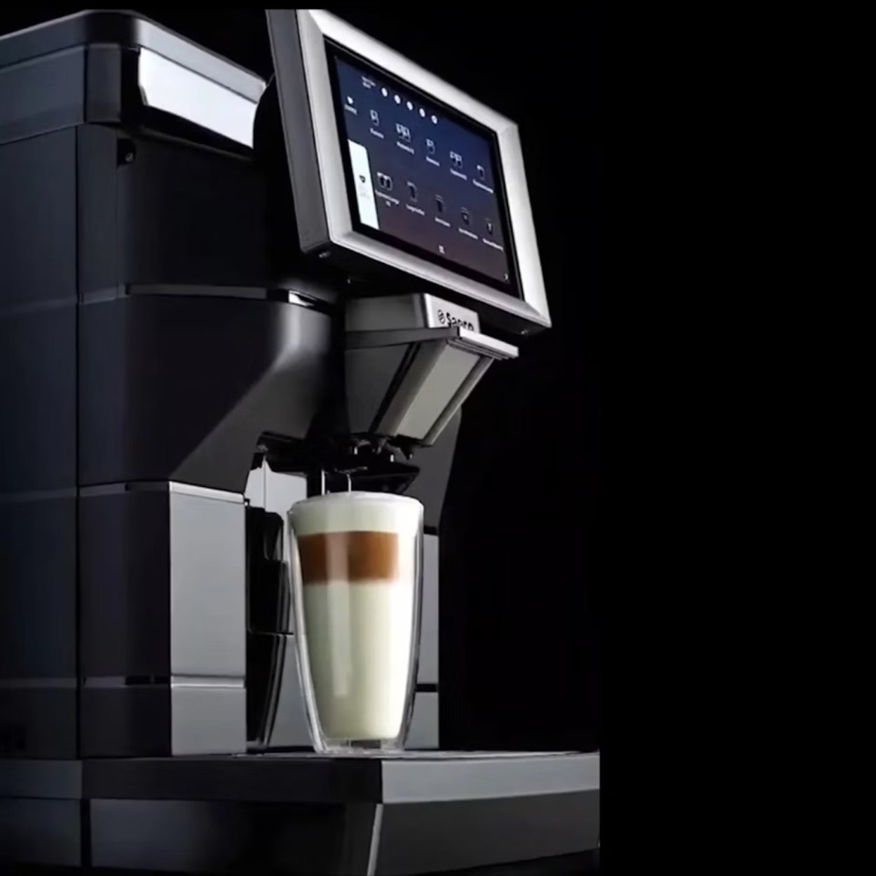 Saeco Magic Automatic Coffee & Espresso Machine - Premium Home & Office Espresso Maker with Milk Frother - Perfect for Cappuccino, Latte & Americano - Ideal for Coffee Lovers & Entertaining Guests