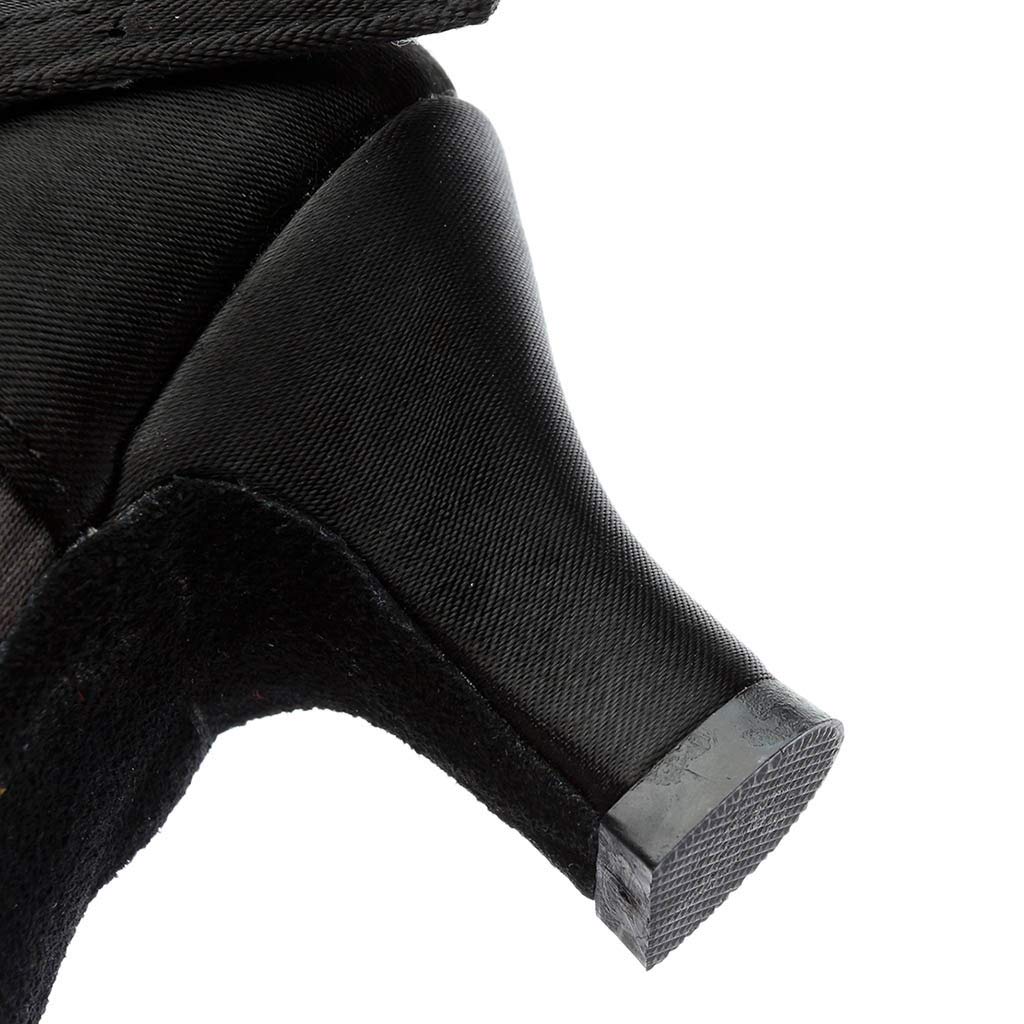 Women's Buckle Kitten Heel Sandals - Dressy Criss Cross Ankle Strap Western Heels for Parties, Weddings & Date Nights