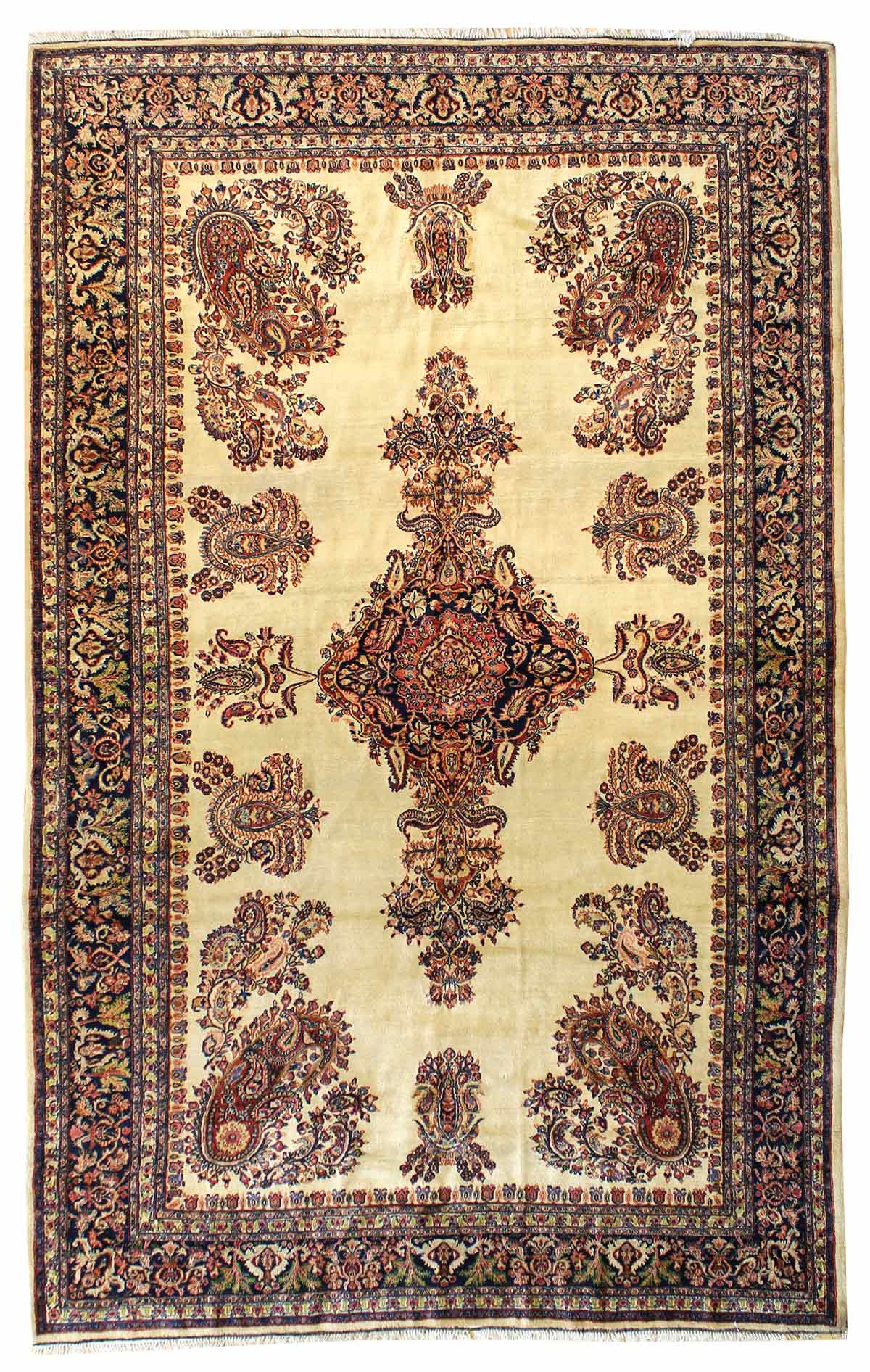 Antique Kazvin Handwoven Traditional Persian Rug - JF6267 - Perfect for Living Room, Bedroom & Home Decor