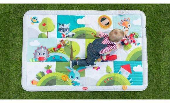 Tiny Love Meadow Days Super Mat - Soft & Safe Baby Play Mat for Crawling & Tummy Time - Perfect for Nursery, Daycare & Home Play Areas