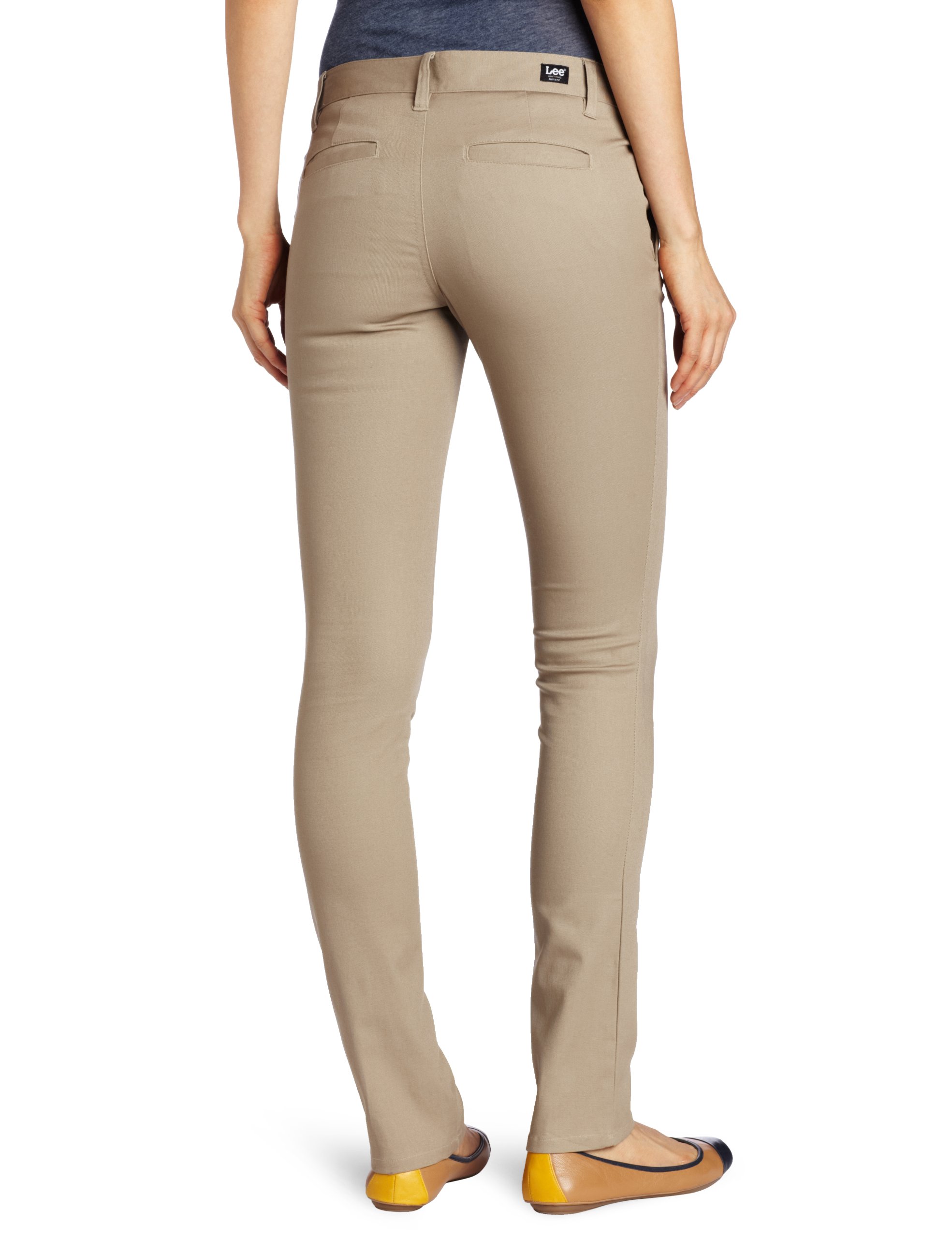Lee Uniforms Girls' Original Skinny Leg Pants - Comfortable School Uniform Pants for Everyday Wear | Perfect for Class, Choir & School Activities