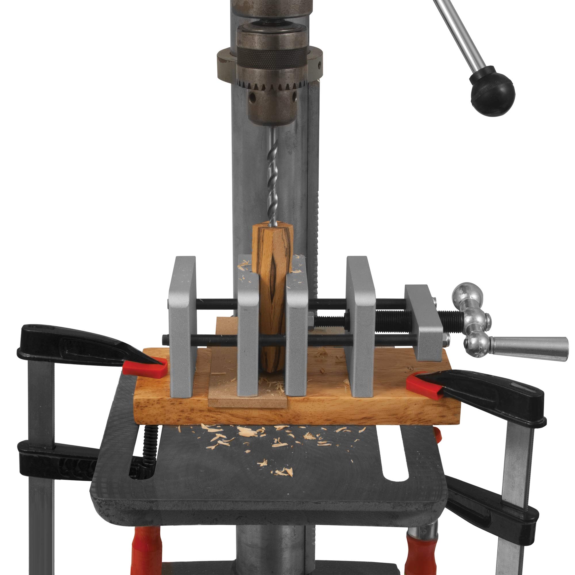 Pen Blank Centering Vise - Precision Drill Press Tool for Perfectly Aligned Pen Making Holes | Ideal for Woodturning, DIY Pen Crafting & Lathe Projects