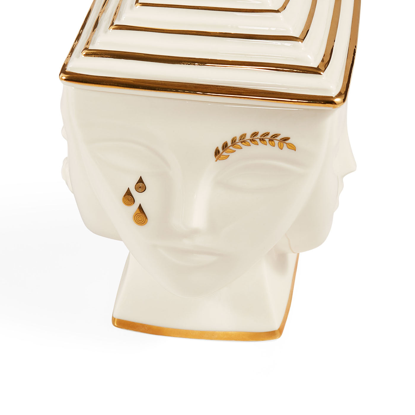 Elegant Gilded Masquerade Box for Venetian Party Decor - Luxury Jewelry Storage & Gift Box for Special Occasions