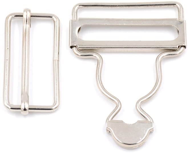 SkaNka 4-Pack Metal Button Pins for Jeans & Pants - Waist Tightener, Extender, Adjustable Sliding Buckle - Perfect for DIY Clothing Repair & Waistband Adjustment