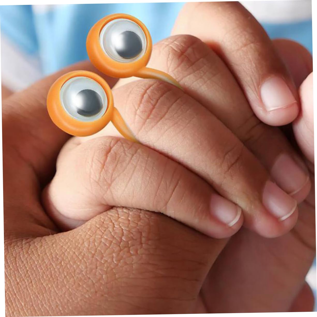 Gogogmee 36-Piece Large Eye Rings - Fun Finger Puppet Toy with Moving Eyes, Interactive Party Favor for Kids & Adults - Perfect for Storytelling, Classroom Activities & Birthday Party Games