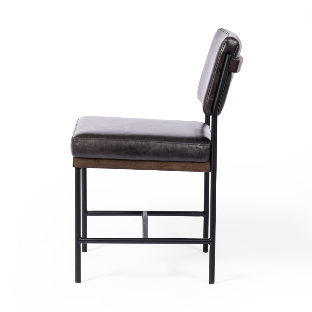 Benton Dining Chair - Modern Black Wooden Dining Room Chair for Kitchen, Restaurant, and Home Decor - Comfortable & Stylish Seating Solution