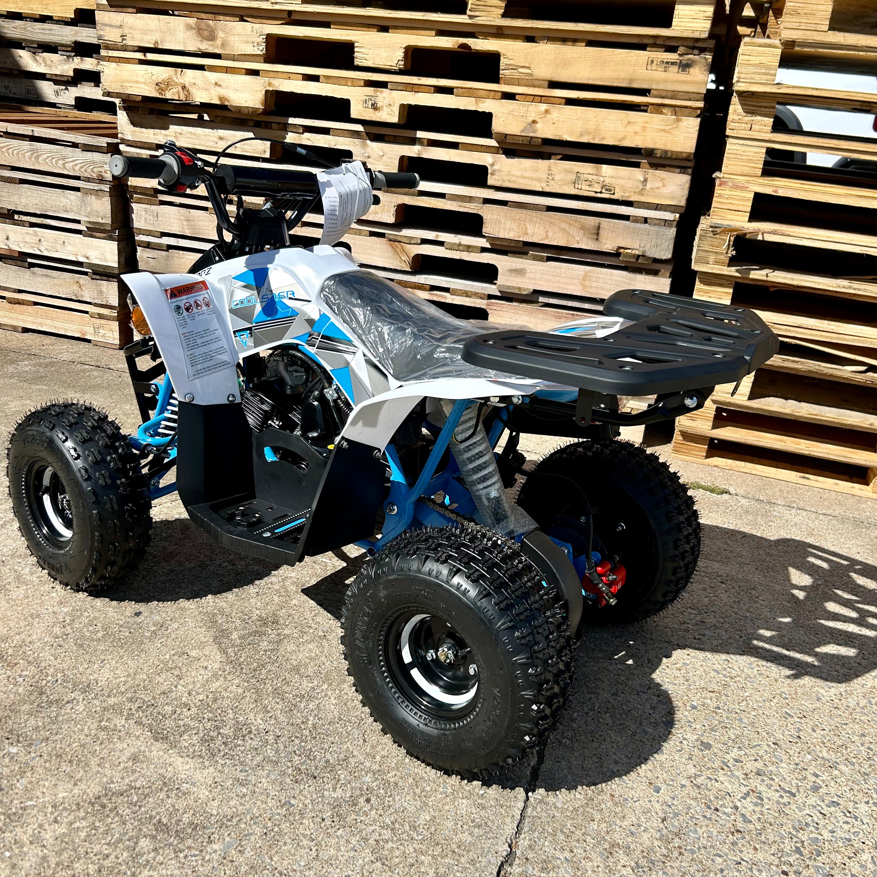 Coolster B2 110cc Kids ATV - 4-Wheel All-Terrain Vehicle for Boys & Girls Ages 6-12 | Perfect for Backyard, Trail Riding & Outdoor Adventures