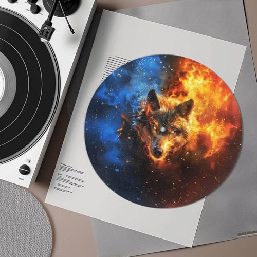 Wolf Flame Print