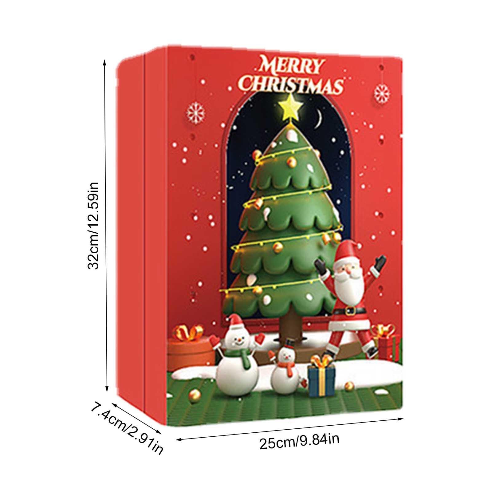 24-Day Christmas Beauty Advent Calendar with Cosmetic Kits - Makeup Gift Set for Teen Girls | Holiday Countdown Calendar for Christmas Gifts & Stocking Stuffers | Perfect for Holiday Parties, Secret Santa & Beauty Lovers