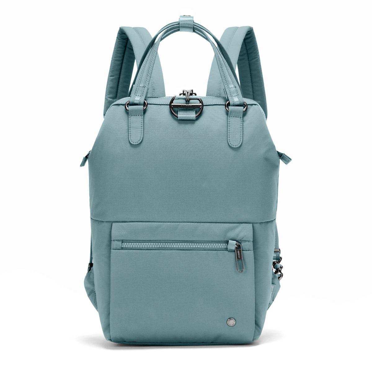 Pacsafe Citysafe CX Anti-Theft Mini Backpack - Secure Travel & Commuting Crossbody Bag for Women & Men - Perfect for Urban Adventures, Daily Use & Tourist Safety