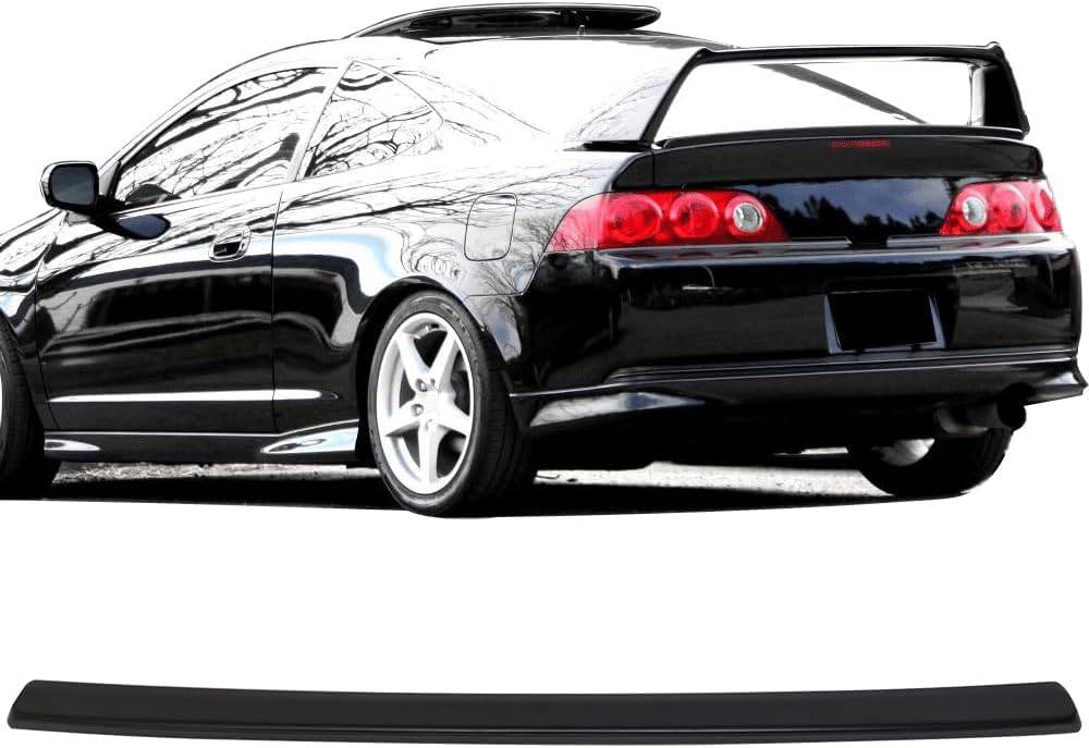 2002-2006 Acura RSX A-Spec Style Rear Spoiler Wing - Unpainted Black - High Performance Car Accessory for Street Racing & Show Cars