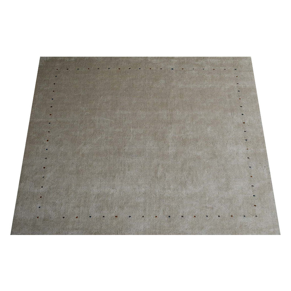Handmade Arid Design Wool Area Rug - Bohemian Style Hand Knotted Carpet for Living Room, Bedroom & Home Decor