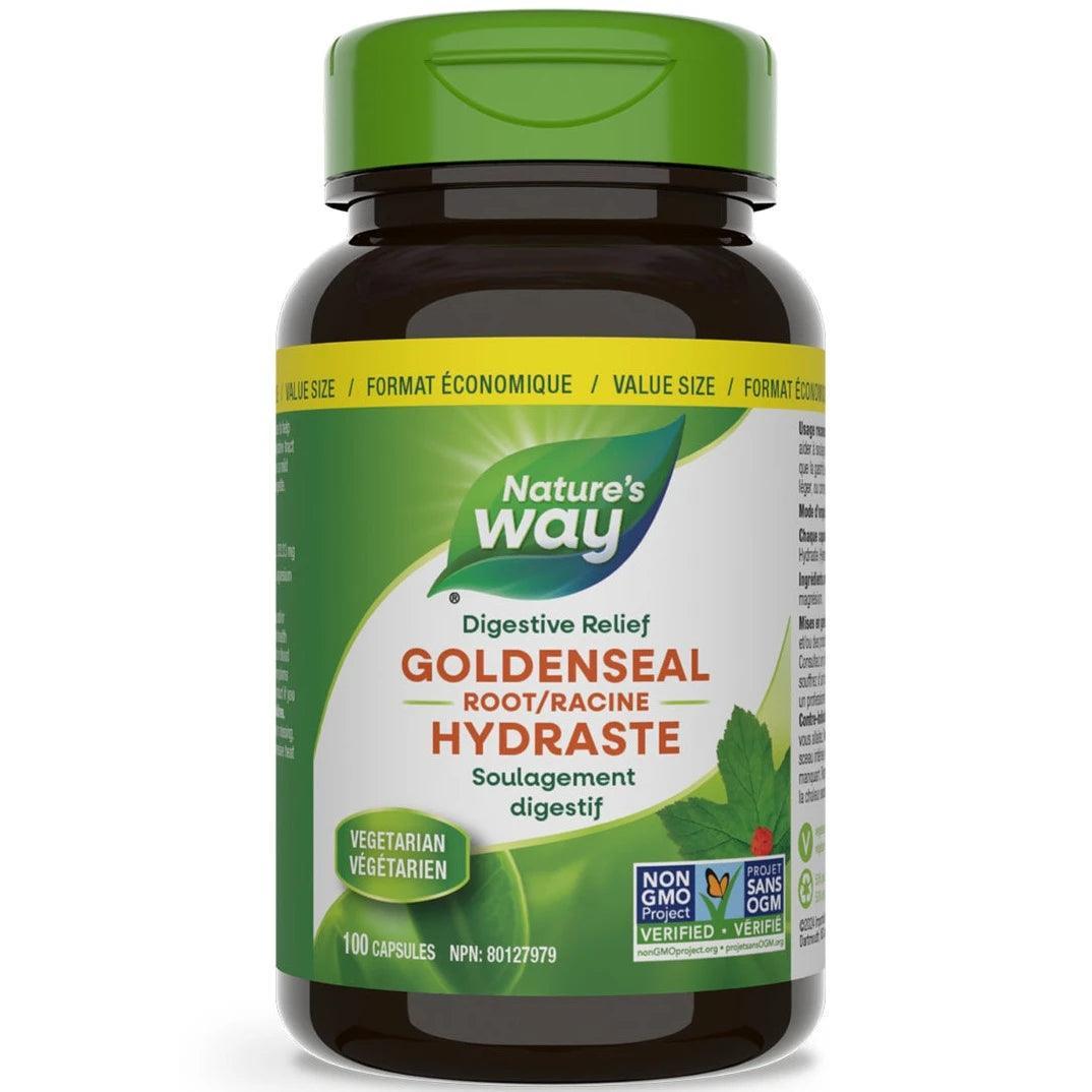 Nature's Way Goldenseal Root 100 Capsules - Herbal Immune Support Supplement for Adults - Boost Wellness & Digestion - Perfect for Cold Season & Daily Health Maintenance