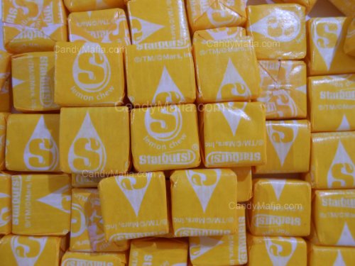 Lemon Starburst Chewy Candy - 2lb Bulk Bag by CandyMafia | Sweet & Tangy Yellow Starburst Treats for Parties, Halloween, Office Snacks & Gift Baskets