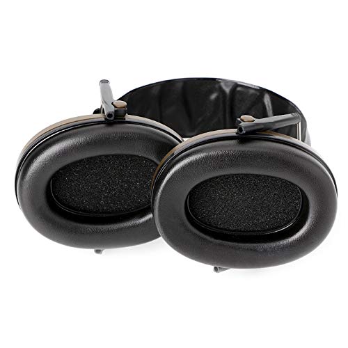 Tactical Shooting Earmuffs - Adjustable, Foldable Noise Cancelling Ear Protection for Shooting, Hunting & Snoring - Comfortable Anti-Noise Earplugs for Work, Travel & Sleep