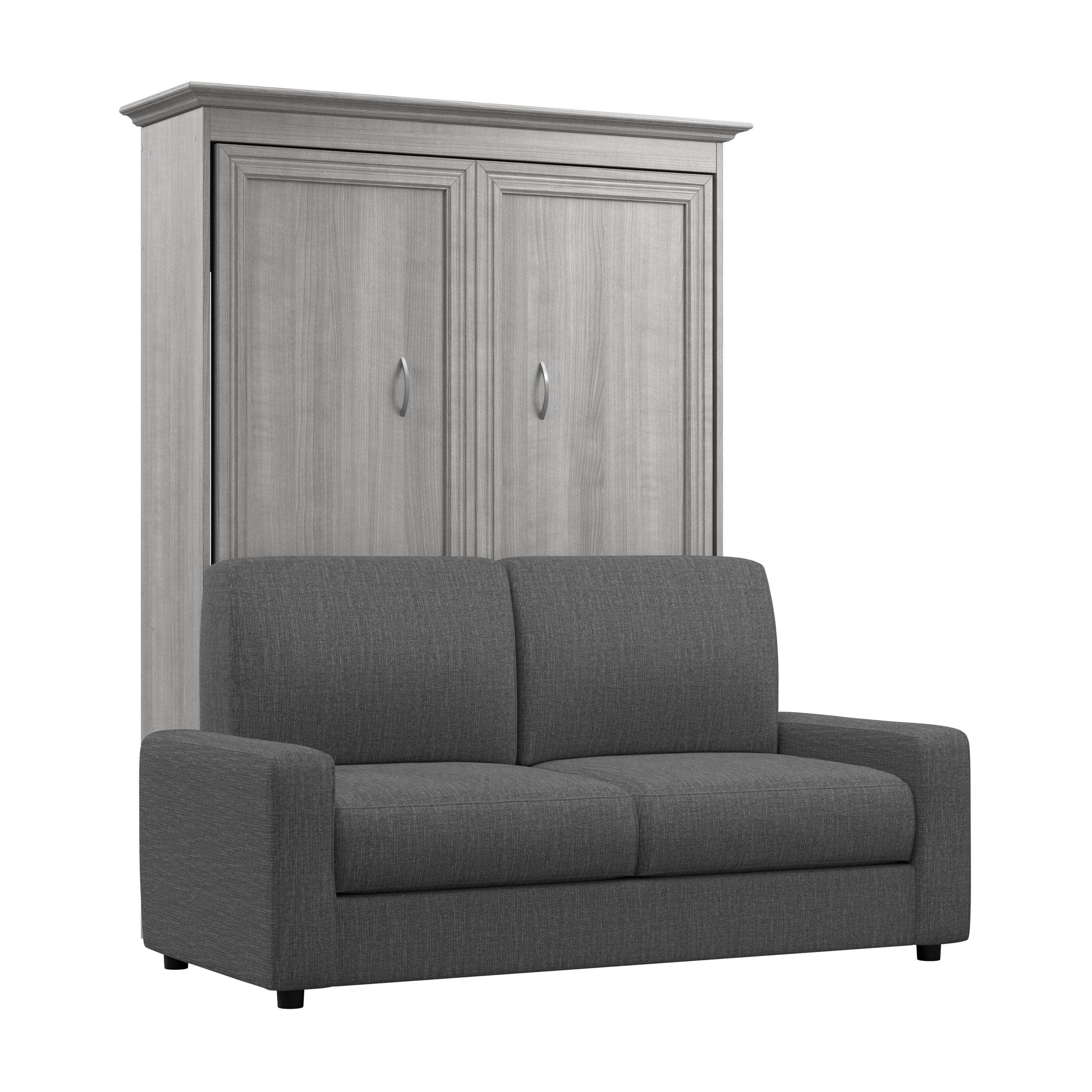 Space-Saving Full Murphy Wall Bed with Sofa - 2 Color Options | Perfect for Small Apartments, Guest Rooms & Studio Living