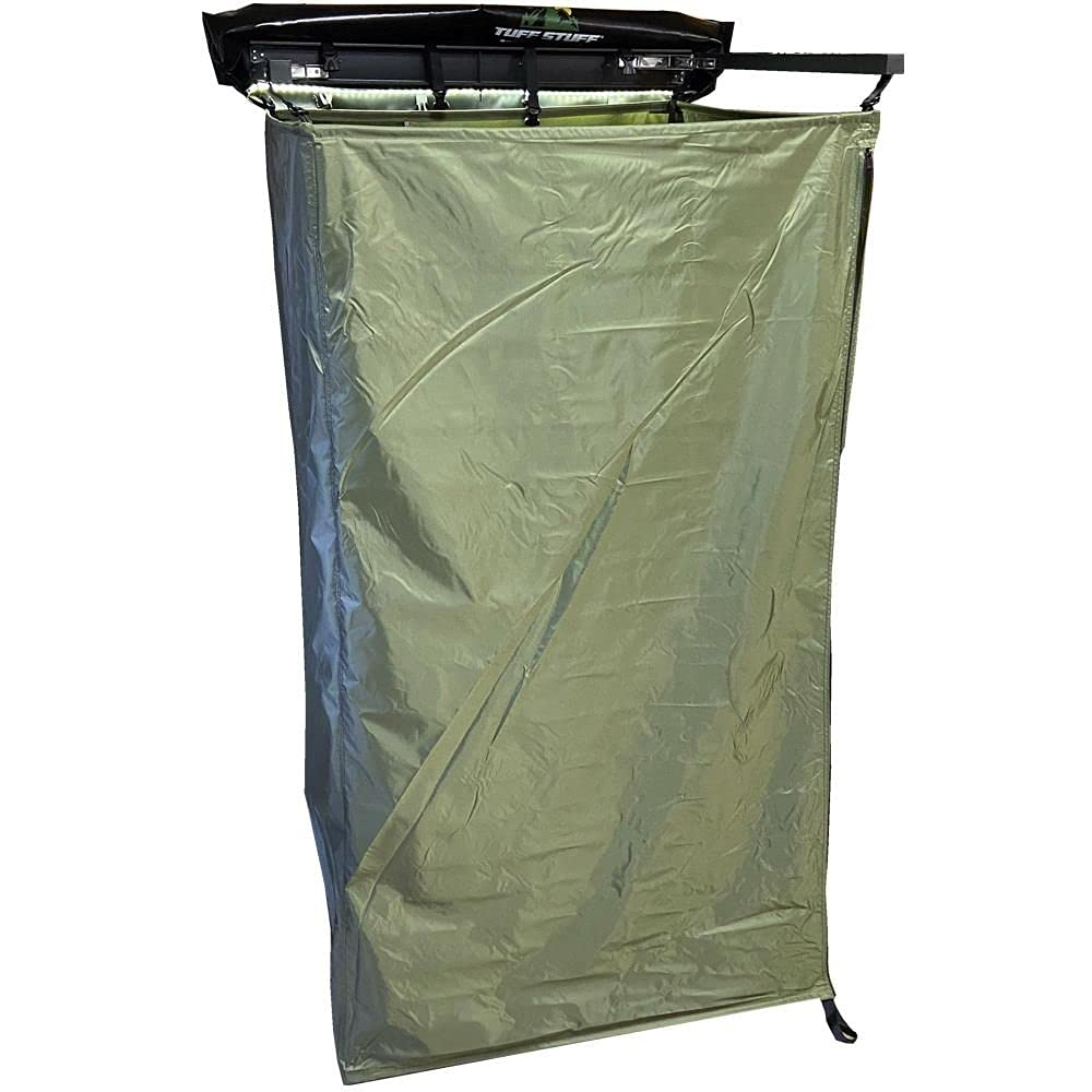 Tuff Stuff Overland TS-Shower-Tent - Portable Outdoor Shower Tent for Camping, Hiking & Off-Road Adventures | Waterproof & Easy Setup