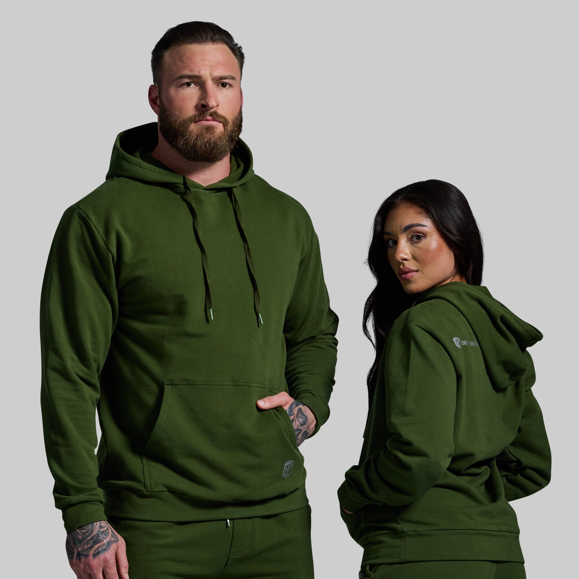 Premium Unisex Hoodie - Military Green | Soft & Comfortable Pullover for Men & Women | Perfect for Casual Wear, Outdoor Activities & Layering in Cool Weather