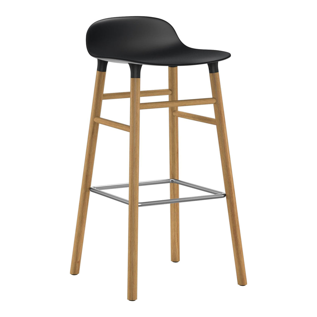 Modern Wooden Bar Stools with Sturdy Wood Legs - Perfect for Kitchen Islands, Home Bars & Dining Counter Seating