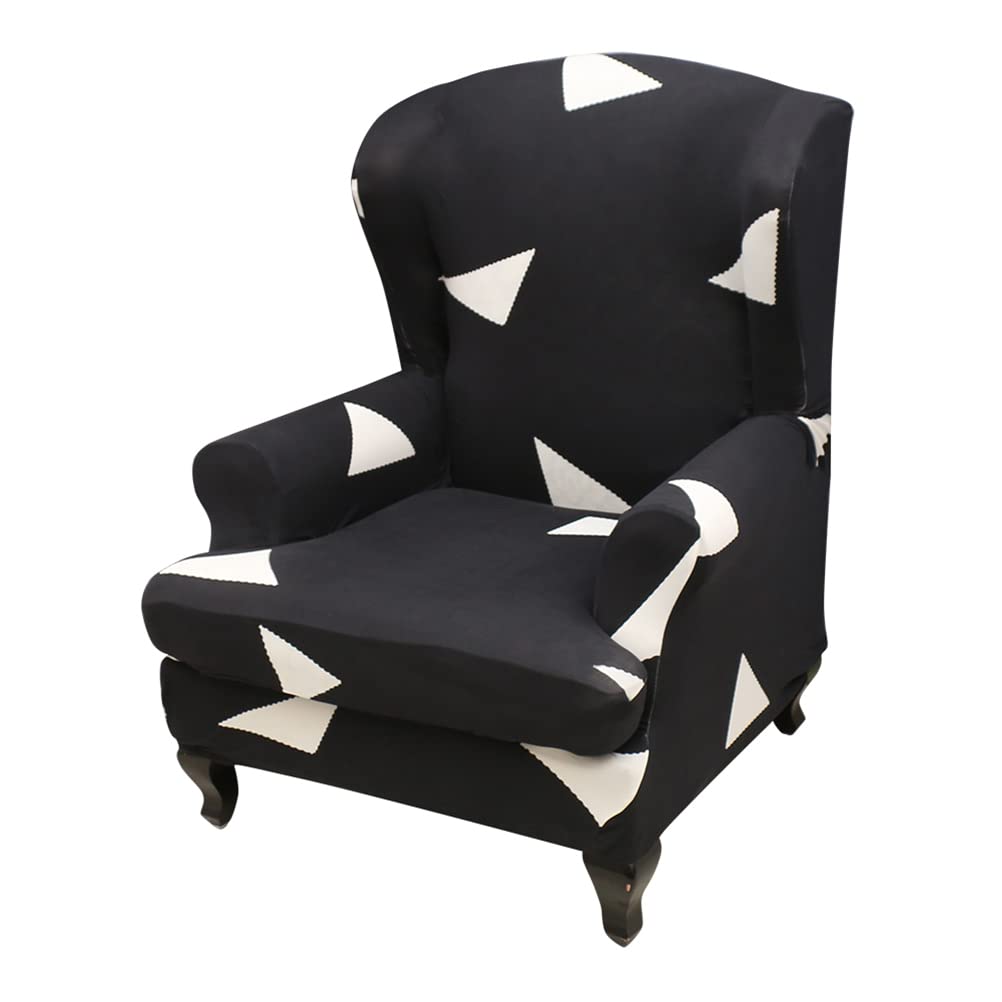 3D Printed Universal Sofa Slipcover - 1PC Polyester Stretchable Couch Cover for Armchair, Wingback Sofa & Massage Stool | Perfect for Living Room, Office & Home Decor Protection