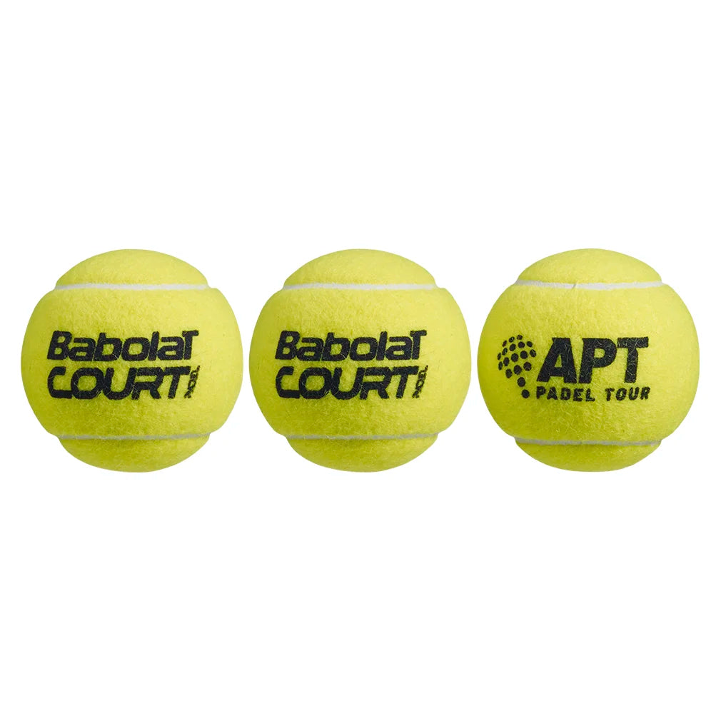 Premium Court X3 Padel Balls Case - Durable Tennis Ball Holder for Padel & Pickleball - Perfect for Training, Matches & Travel Accessories