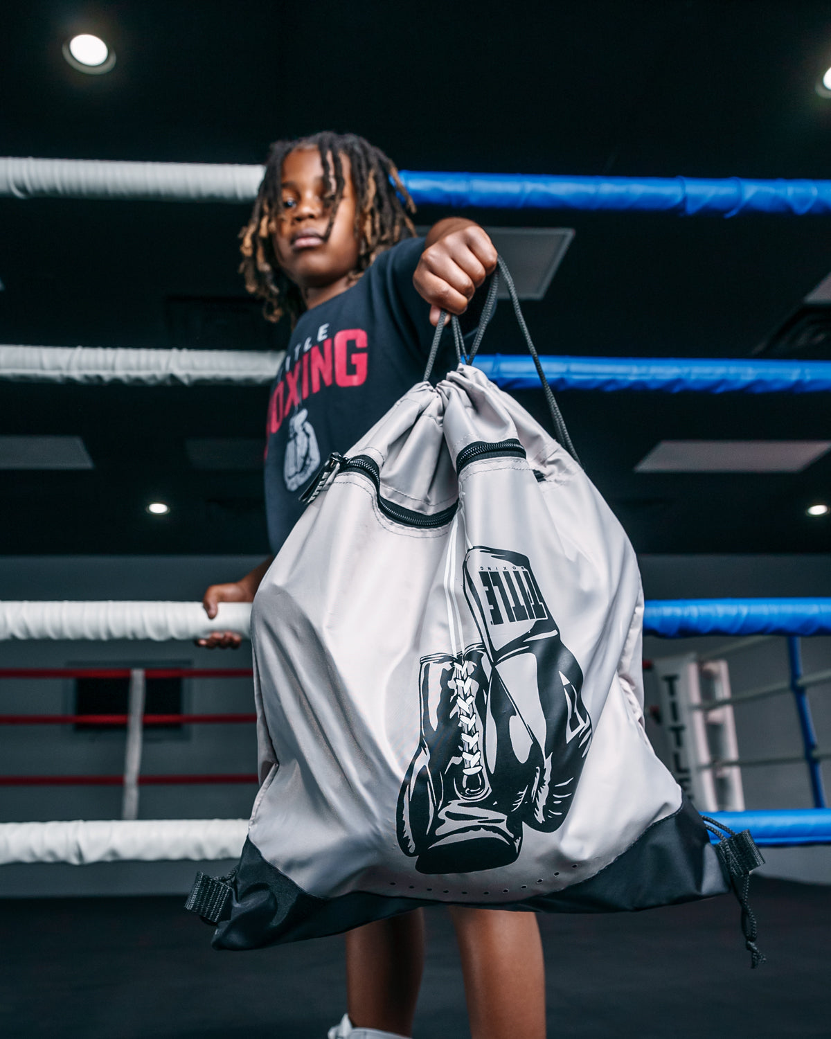 TITLE Boxing Bruiser Gym Sack - Durable Training Gear for Boxing, MMA & Fitness - Perfect for Gym, Travel & Sports Equipment Storage