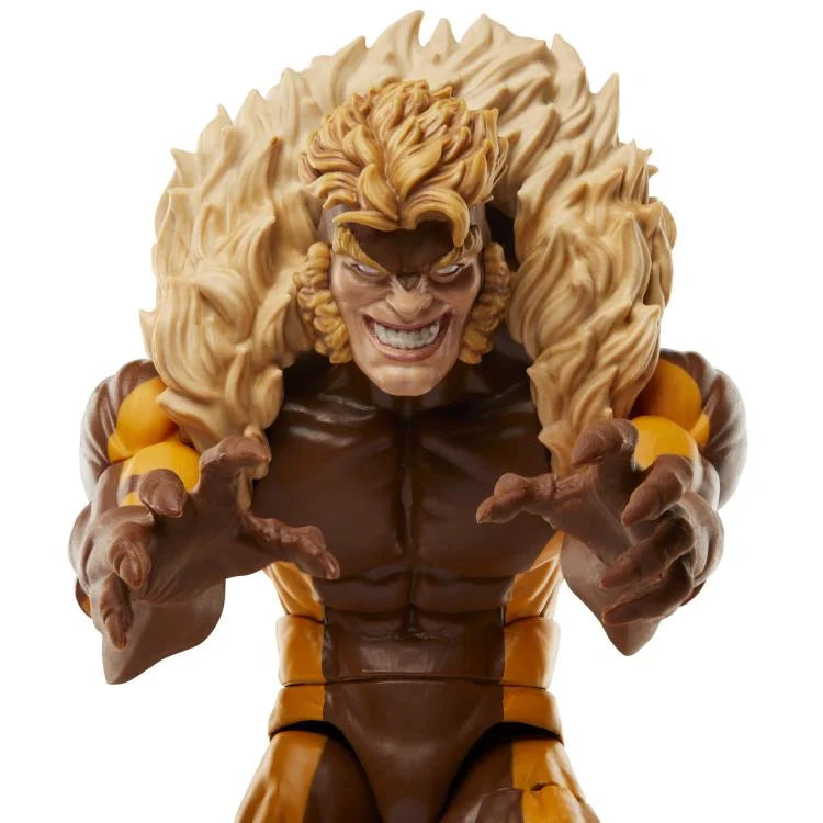 Wolverine 50th Anniversary Marvel Legends Action Figures - Logan and Sabretooth Two-Pack Set for Collectors & Superhero Fans | Perfect for Display, Gifts, and Comic Book Enthusiasts