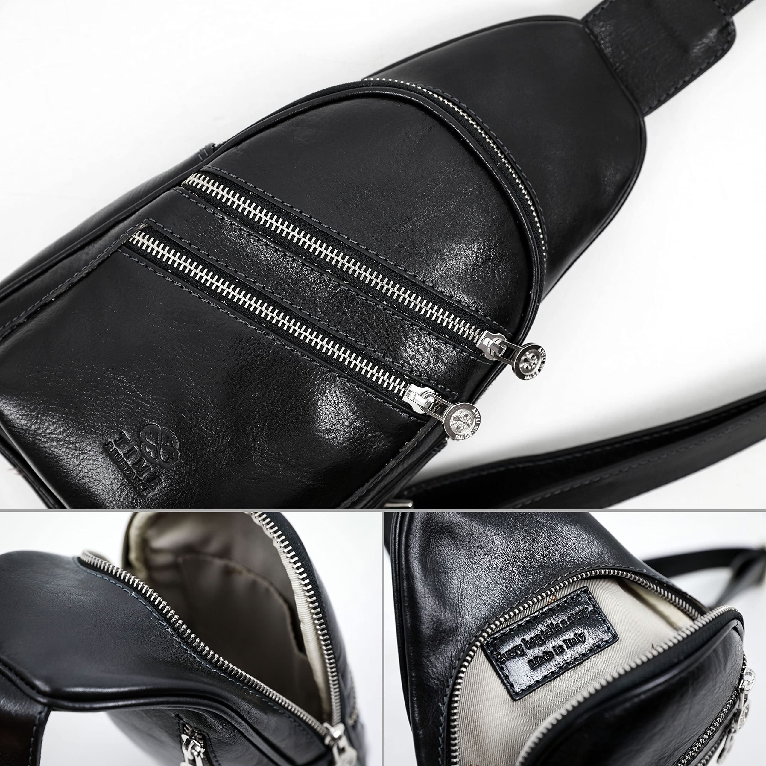 Premium Time-Resistant Leather Crossbody Bag for Men & Women - Handmade Brown Sling Messenger Shoulder Bag - Perfect for Travel, Work & Daily Use