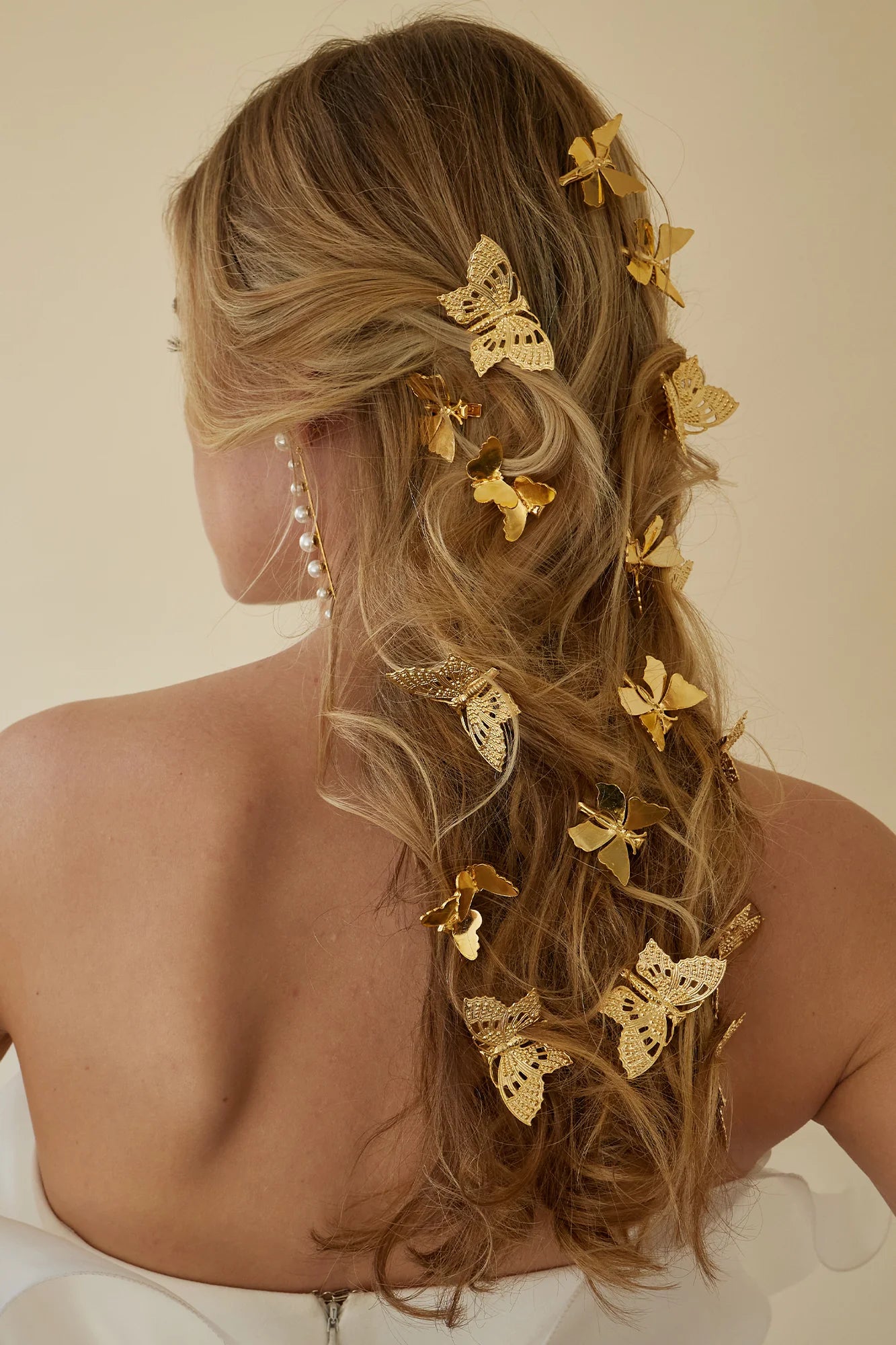 Monarch Butterfly Hair Clips Set of 3 - Cute Hair Accessories for Women & Girls - Perfect for Parties, Weddings & Everyday Wear