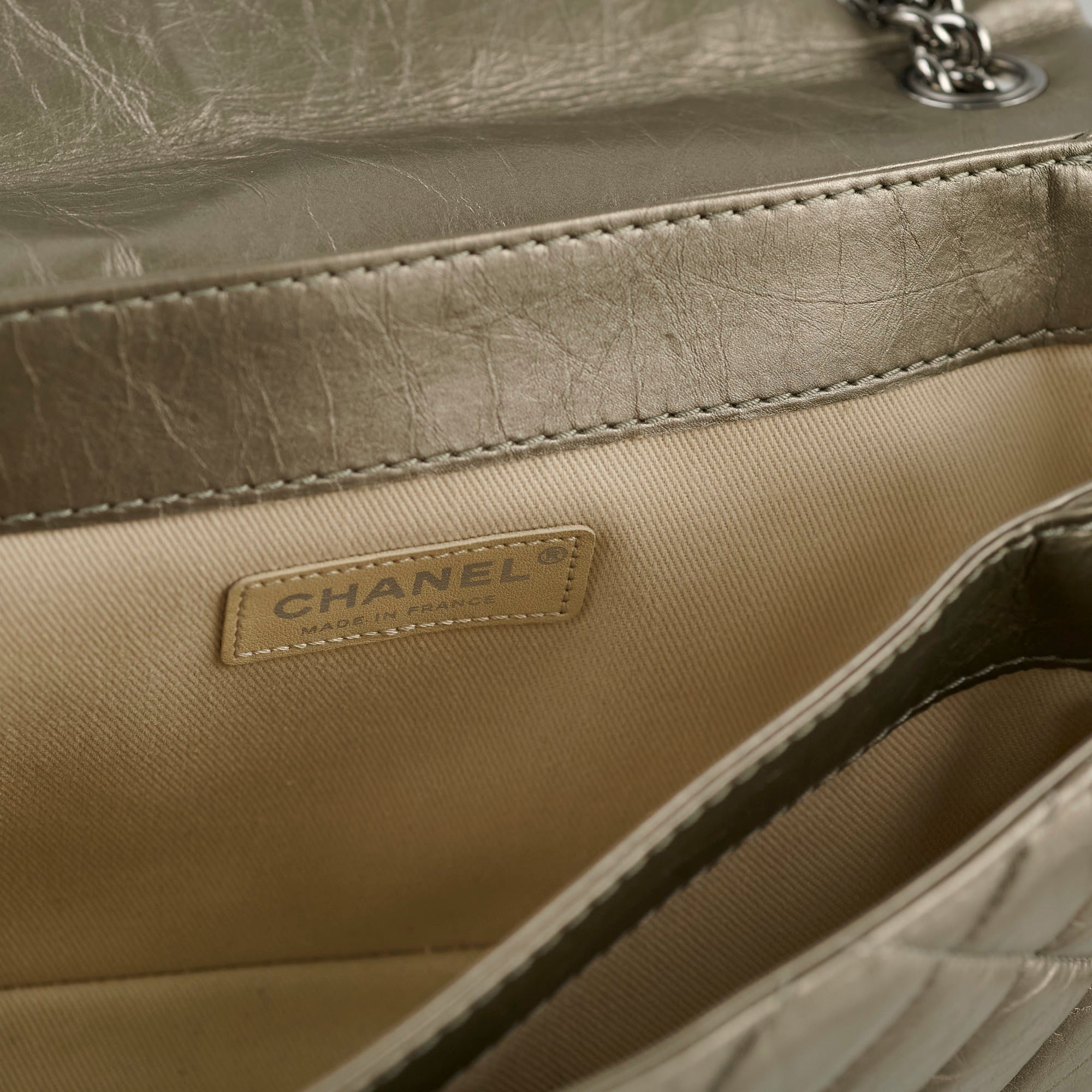 Chanel Metallic Bronze & Gold Seasonal Flap Bag - Luxury Designer Handbag for Women, Perfect for Evening Parties & Special Occasions