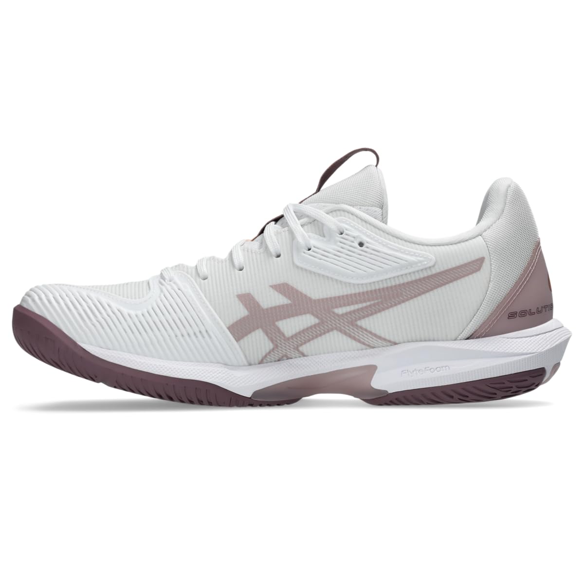 ASICS Women's Solution Speed FlyteFoam 3 Tennis Shoes - Lightweight Performance Court Shoes for Women | Perfect for Competitive Matches & Training Sessions