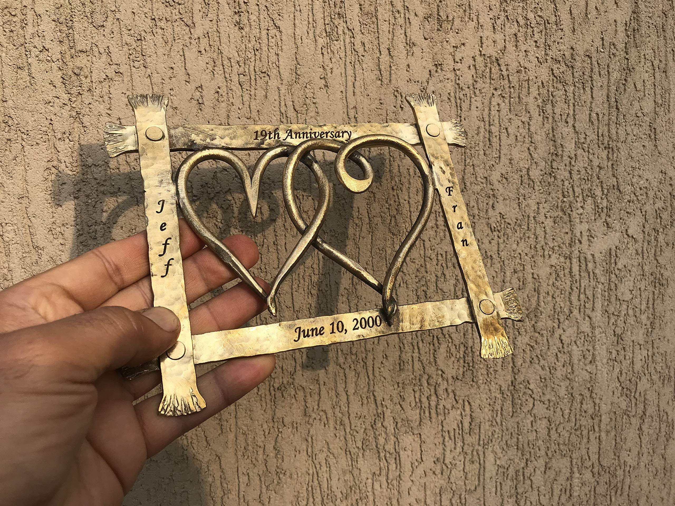19th Anniversary Bronze Gift for Women - Elegant & Timeless Keepsake - Perfect for Romantic Celebrations, Wedding Anniversaries & Special Occasions