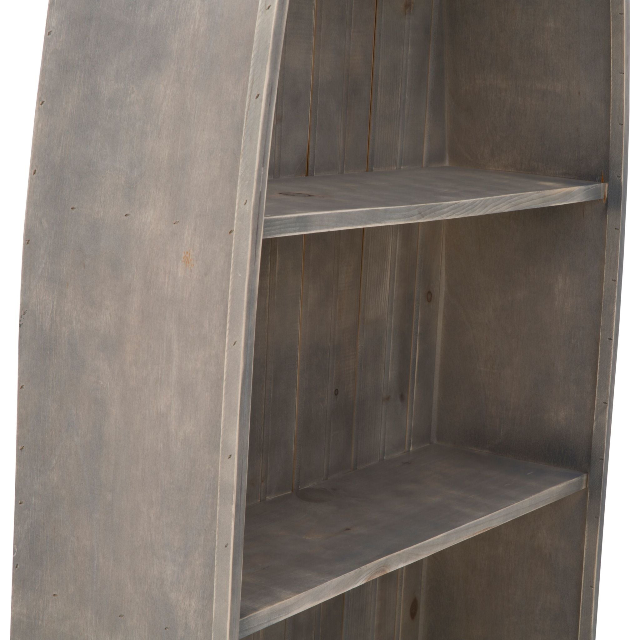 7 Ft Heavy Duty Boat Shelving Unit - Grey Storage Rack for Marine Gear, Fishing Equipment & Water Sports Accessories | Perfect for Garage, Dock & Boat Storage Organization