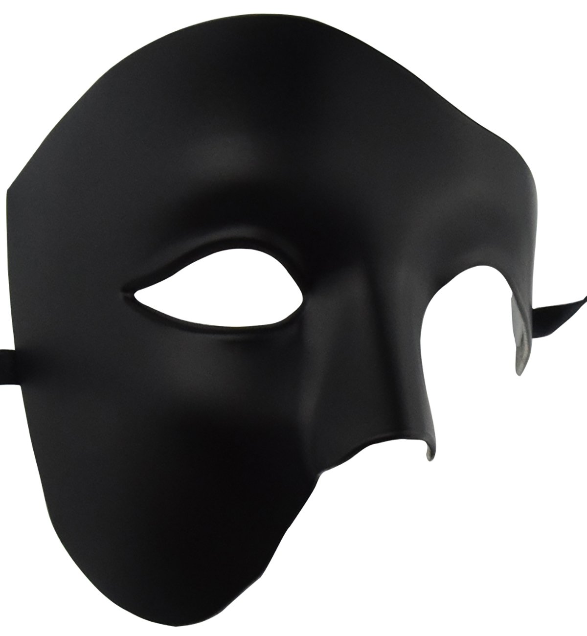 KEFAN Men's Masquerade Mask - Phantom of The Opera Style Half Face Mask for Halloween, Cosplay, and Costume Parties