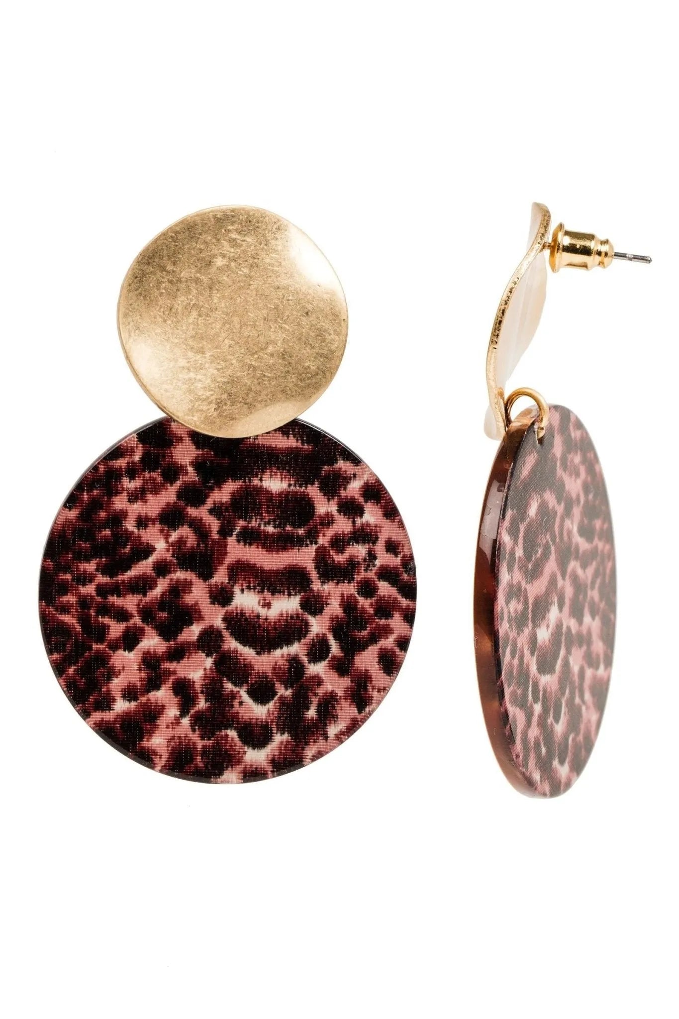 Jungle Vibes Statement Earrings - Bold & Trendy Dangle Earrings for Women - Perfect for Parties, Festivals & Boho Fashion
