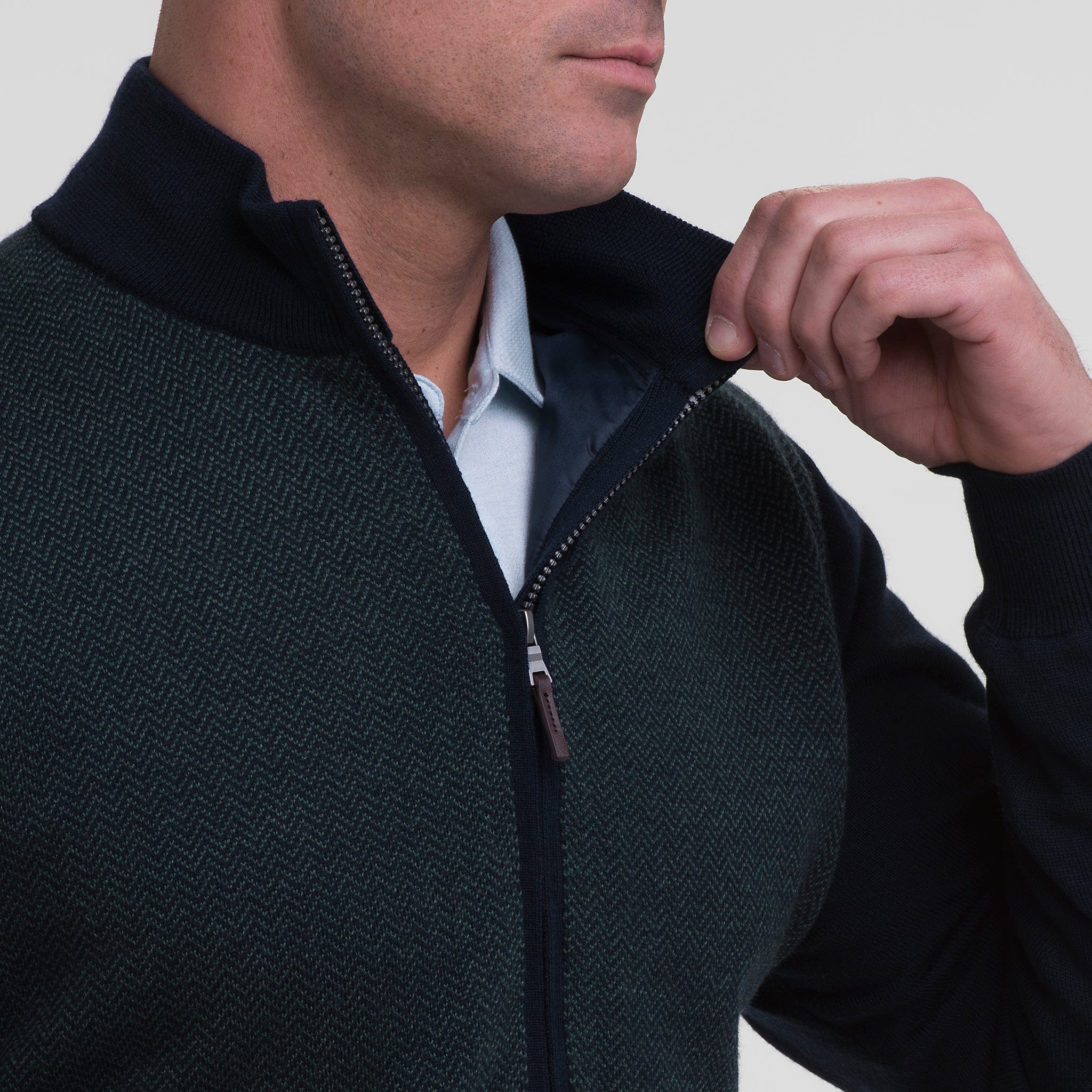 Herringbone Windproof Sweater for Men & Women - Warm & Stylish Winter Knitwear for Outdoor Activities & Casual Wear