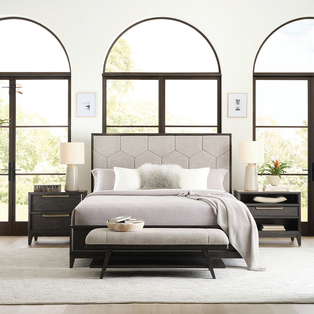 Quincy Bed Frame - Queen Size, Sturdy Metal Platform with Wooden Slats, Noise-Free & Easy Assembly - Perfect for Bedroom, Guest Room, and Dormitory