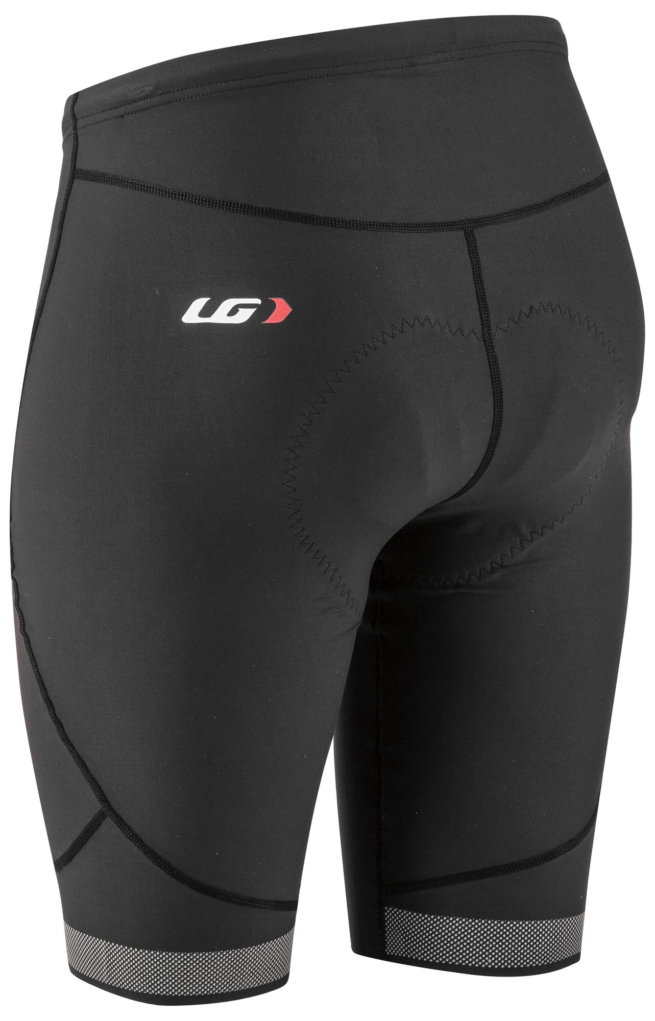 Louis Garneau Men's CB Neo Power Padded Compression Bike Cycling Shorts - Flatlock Seams, Gel Pocket & Breathable Foam Padding for Road & Mountain Biking