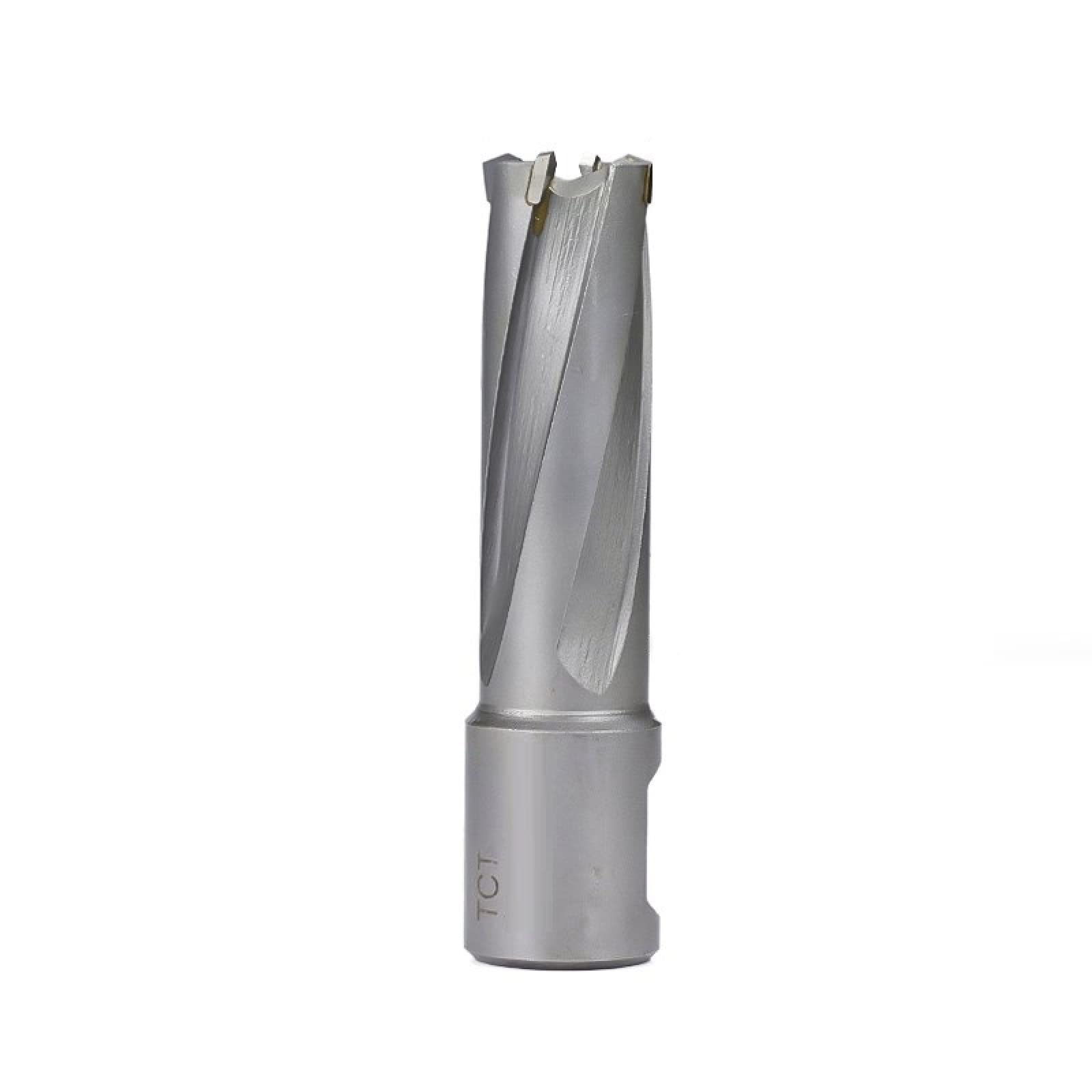 TCT Annular Cutter with Weldon Shank - 12x35mm Carbide Hole Saw for Metal Drilling | Magnetic Hollow Drill Bit for Steel, Iron & Aluminum | Perfect for Construction, Metal Fabrication & DIY Projects