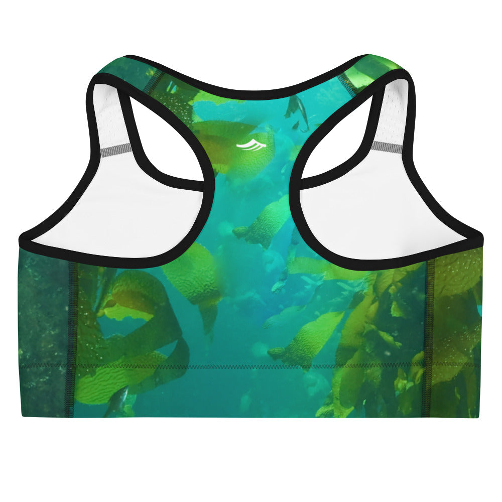 Premium Kelp Forest Sport Top for Women - Breathable & Quick-Dry Activewear for Yoga, Running & Gym Workouts in USA