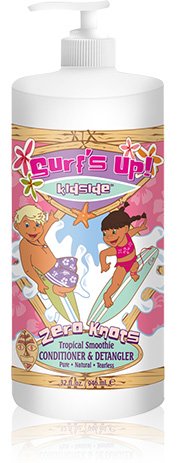 Surf's Up Kidside Tropical Smoothie Tear-Free Conditioner & Detangler for Kids - 32 fl oz Economy Size | Gentle Hair Care for Children with Tangled or Dry Hair | Perfect for Beach Days, Swimming Pools & Daily Haircare Routine